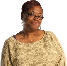Customer portrait: Renee Customer portrait: Renee